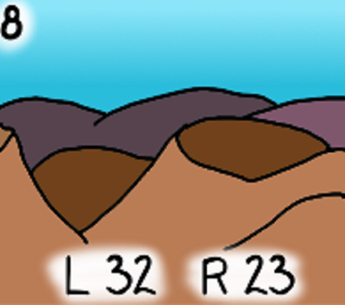 More desert: turn left or right?