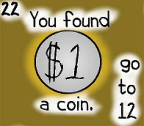 You find a $1 coin