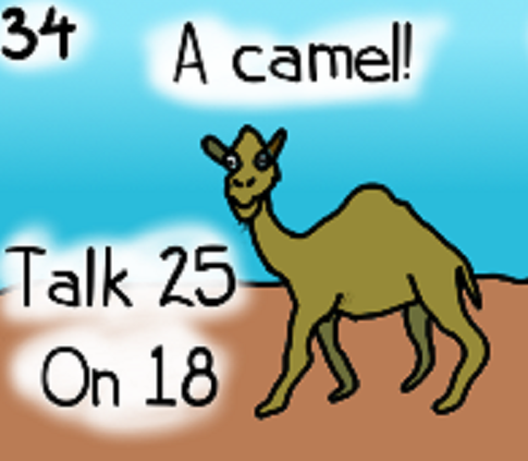 A camel!