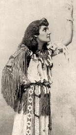 Picture of Tekahionwake in Indian costume